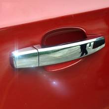 For Chevy Chevrolet Trax / Tracker 2014 2015 2016 Door Handle Covers & Door Bowl Covers Car Decorate For Holden Trax ABS Chrome 2024 - buy cheap