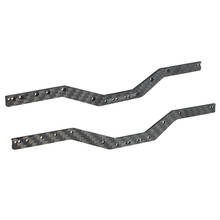 KYX Racing Carbon Fibre Chassis Main Frame Rail Upgrades Parts Accessories for 1/24 RC Crawler Car Axial SCX24 AXI90081 2024 - buy cheap