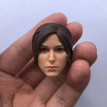 Figura de acción de Guerrero Lara Croft, modelo tallado a escala 1/6, cabeza esculpida para cuerpo de 12 pulgadas 2024 - compra barato