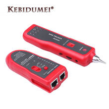 Kebidumei тестер для телефонного кабеля Тонер-детектор Ethernet LAN Сетевой кабель тестер детектор линия Finder RJ11 RJ45 Cat5 Cat6 2024 - купить недорого