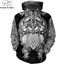 2019 New Fashion Men hoodies 3D All Over Printed Viking Tattoo T-shirt/Hoodie costume Unisex Casual Tracksuit streetwear WS-478 2024 - buy cheap