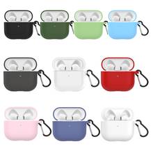 Silicone Wireless Bluetooth Waterproof Color Earphone Cover For AirPods Pro4 Mini Case Charging Box Bags 2024 - buy cheap