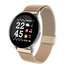 Wearfit-relógio inteligente masculino, smartwatch com medidor de pressão arterial, frequência cardíaca, pedômetro, para android e ios, moda masculina 2024 - compre barato