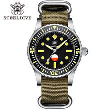 Steeldive SD1952T New Design Ceramic Bezel NH35 Automatic Dive Watch Men Mechanical Wristwatch 2024 - buy cheap