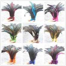 Wholesale 100pcs Beautiful 12-14inches/30-35cm Rooster Tail Feathers Clothing Hat Christmas Holiday Decorative 2024 - buy cheap