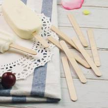 Натуральные деревянные палочки для мороженого, палочки для мороженого, палочки для приготовления пирожных «сделай сам», инструмент для рукоделия и рукоделия, 50 шт./лот 2024 - купить недорого