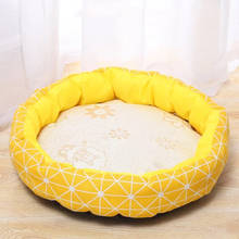 Cat Blanket Super Soft Pet Bed Round Dog Bed for Cat Fluffy Comfy Calming Dog Beds Donut Sleeping Bag Kennel Cat Puppy House 2024 - buy cheap