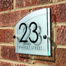 DIY House Number Customized Acrylic House Number Sign/Address Plaque Modern Door Number 2024 - buy cheap