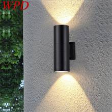 WPD-Lámpara LED de pared para exteriores, candelabros redondos superbrillantes impermeables para Patio, decoración creativa para porche, jardín y Villa 2024 - compra barato