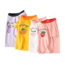 2021 Summer New Girls Short-Sleeved T-shirt Baby Clothes Kids Summer Clothes Boys Short Sleeve Tops 2024 - buy cheap