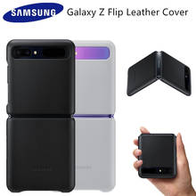 Capa original samsung z de couro genuíno, capa tipo carteira para samsung galaxy z 5g 2024 - compre barato