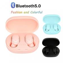 A6S Wireless Bluetooth 5.0 Sport Headphone TWS Earphone With Charging Box Gaming Headset Stereo Bass With Mic Noise Reduction 2024 - buy cheap
