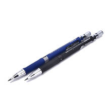 Lápis mecânico desenho lápis para esboçar escola escritório papelaria 1pc 2b 2.0mm azul preto chumbo titular caneta 2024 - compre barato