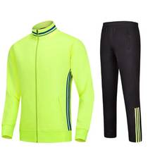 19-20New half zipper jacket sportswear suit men's sportswear long sleeve football jogging casual men's running clothes 2024 - buy cheap