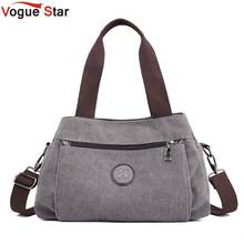 Women's Canvas Handbags Female Hobos Single Shoulder Bags Ladies Totes Bolsas Woman Crossbody Pack Vintage Multi-pocket L88 2024 - buy cheap