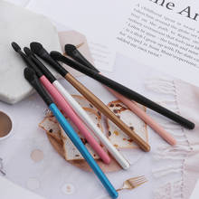 5 Pcs/lot Eyeshadow Sponge Brush Portable Long handle Stick Eye Shadow Eyeliner Eyebrow Lip Applicator Cosmetic Makeup Tools 2024 - buy cheap