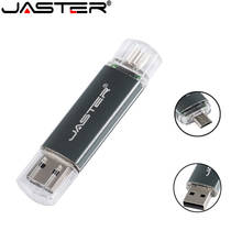 JASTER  USB Flash Drive for Android Phone 64GB 8gb pendrive 128gb 32GB  2.0 pen drive Metal memory stick 16GB cle usb 2024 - buy cheap