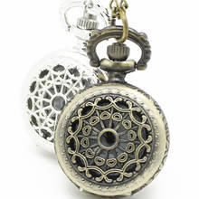 (3015) vintage steamPunk Spider Web Pocket Watch Necklace quartz watch pendant, 12pcs/lot, free ship, 2.7cm, Wholesale 2024 - buy cheap