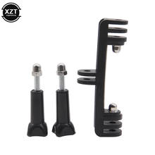 Dual Bracket Tripod Holder Professional Action Camera Handle with Screw Mount Adapter for Gopro Hero 6/5/4/3+/3/2/1 SJCAM Xiaomi 2024 - buy cheap