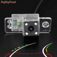 BigBigRoad Car Intelligent Dynamic Trajectory Tracks Rear View Camera For Audi S3 S4 S5 S6 S8 RS3 RS5 RS6 2009 2010 2011 - 2015 2024 - buy cheap