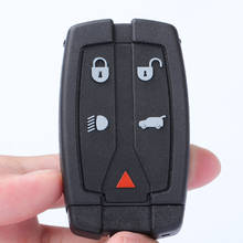 Five-button Black Car Key Smart Card Remote Control Key Replacement Shell Suit For Land Rover Land  Freelander 2 Key Accessories 2024 - buy cheap