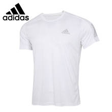 Adidas-Camiseta para correr para hombre, ropa deportiva de manga corta, Original, novedad 2024 - compra barato