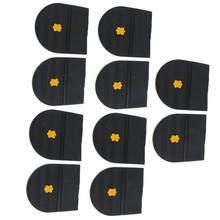5 Pairs Shoe Repair Heel Plates Rubber Shoes Heel Taps Tips Repair Pad Replacement, 6mm Thickness DIY Shoe Cushion Pad Sole 2024 - buy cheap