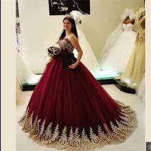 NUOXIFANG Abendkleider 2019 длинное вечернее элегантное платье без рукавов Золотое кружевное арабское бордовое официальное женские вечерние платья 2024 - купить недорого
