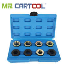 MR CARTOOL 8pcs Car Axle Spindle Rethreading Tool Set Kit M20,22,24 13/16 3/4 x20UNEF Metric Screw Thread Repair Tool 2024 - buy cheap