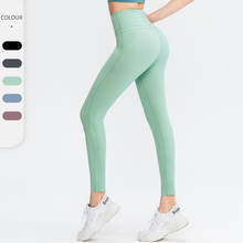 Yoga Seamless Pants Solid Color Sports Leggings High Waist Gym Tights Push Up Sport Girl Tummy Control Plus Size Fitness Pants 2024 - buy cheap