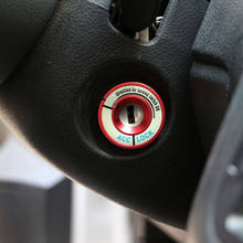 Автомобильная светящаяся наклейка на зажигание, кольцо для ключей, переключатель для Volkswagen VW GOLF 4 5 6 7 MK7 JETTA MK6 MK5 POLO Passat B5 B6 B7 2024 - купить недорого