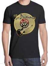 Camiseta masculina estampada joe regular, bonamassa, pescoço em o, manga curta, camisetas masculinas confiáveis de alta qualidade, camisetas 2024 - compre barato