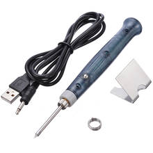 Mini USB Soldering Iron Pen 5V DC 8W Tip Button Switch Electric Soldering Welding Heat Pencil For Welding Repair Tools 2024 - buy cheap