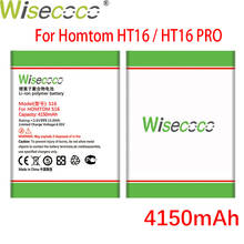 Wisecoco 4150mah s16 bateria para homtom s16 celular em estoque de alta qualidade bateria + número de rastreamento 2024 - compre barato