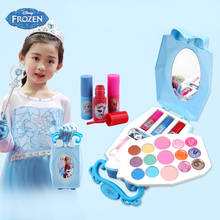 Frozen Disney Kids Makeup Princess Play Makeup Toys for Girl  Girls Makeup Set Elsa Anna Lipstick Eye Shadow Nail Polish Sets 2024 - buy cheap