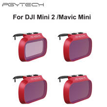 Комплект фильтров PGYTECH UV ND 8 16 32 64 для DJI Mini 2, фильтры для DJI Mavic Mini ND8 ND16 ND32 ND64 2024 - купить недорого