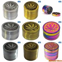 1pc  30/40mm Zinc Alloy Herb Grinder Tobacco Leaf Grinding Machine Spice Herb Crusher Hand Miller Smoking Accessories Men Gifts 2024 - buy cheap