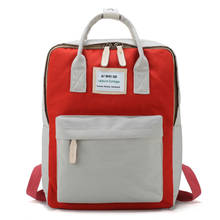 Mochila japonesa impermeável feminina, mochila de lona para viagem feminina adolescentes para escola 2024 - compre barato