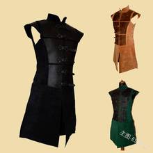 Homens colete medieval vitoriano gótico renascentista cavaleiro steampunk rebite retro vintage roupas topos para masculino plus size 3xl 2024 - compre barato