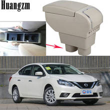 Caja de reposabrazos para Nissan Tiida, caja de reposabrazos con 9 USB para Nissan Sylphy 2024 - compra barato