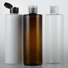 Envases vacíos para cosméticos y champú, botellas de jabón líquido con tapa abatible, envases de loción cosmética de 350cc, 350ml, 20 Uds. 2024 - compra barato