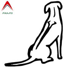 Aliauto Creative Car Sticker Rhodesian Ridgeback Dog Automobile Styling Vinyl Anti-UV Decal Accessories Black/Silver,13cm*15cm 2024 - buy cheap