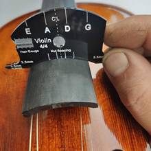 Plantilla de molde de puente de Violín de 6 piezas, referencia para violines, partes de Violonchelo 2024 - compra barato