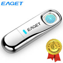 Eaget Fingerprint USB Flash Drive 128GB Encrypted Pen Drive 32G Pendrive 64GB Memoria USB Stick Security Key USB 3.0 Flash Drive 2024 - buy cheap