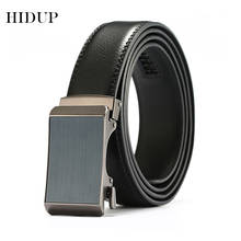 HIDUP New Design Formal Styles Top Quality 2st Layer Cow Genuine Leather Ratchet Automatic Belt for Men Belts 3.5cm Width NWJ588 2024 - buy cheap