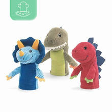 Marionetas de dedo Kawaii para bebé, muñecos de felpa de animales, dinosaurio, Tiranosaurio Rex, cuentacuentos educativo para la primera infancia 2024 - compra barato