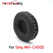 Homefeeling-almohadillas para los oídos para Sony WH CH500 WH-CH500, almohadillas para los oídos, redondas, universales, de cuero, almohadillas para los oídos 2024 - compra barato