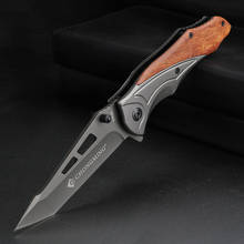 Тактический нож для самообороны, 8,2 дюйма, из дамасской стали, складной нож для охоты, выживания, тактический, походный, карманный нож 2024 - купить недорого