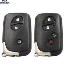 Controle remoto inteligente com 3/3 + 1 botão, para lexus is250 es350 gs350 ls460 gs, com pequena lâmina 2024 - compre barato