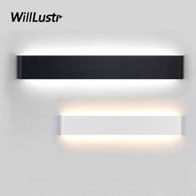 Minimalist LED Wall Sconce Acrylic Aluminum Lamp Hotel Restaurant Aisle Foyer Bedside Bathroom Dressing Room Modern Mirror Light 2024 - buy cheap